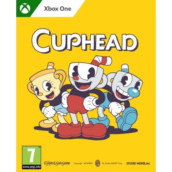 Cuphead Physical Edition Xbox One og Xbox Series Vit