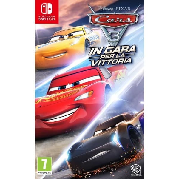 Spil - Warner Bros. - Cars 3: Driven to Win - Nintendo Switch - Bane - PEGI 7+