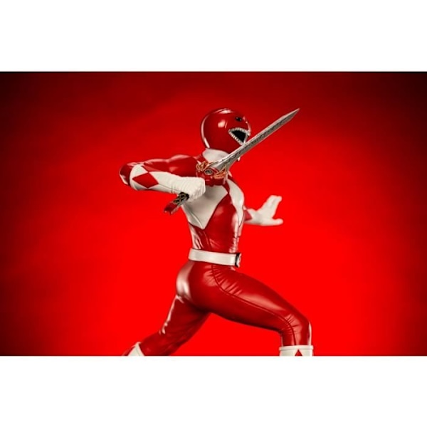 Figuriini - IRON STUDIOT - Red Ranger - Art Scale 1/10 - Polystone - Rajoitettu erä