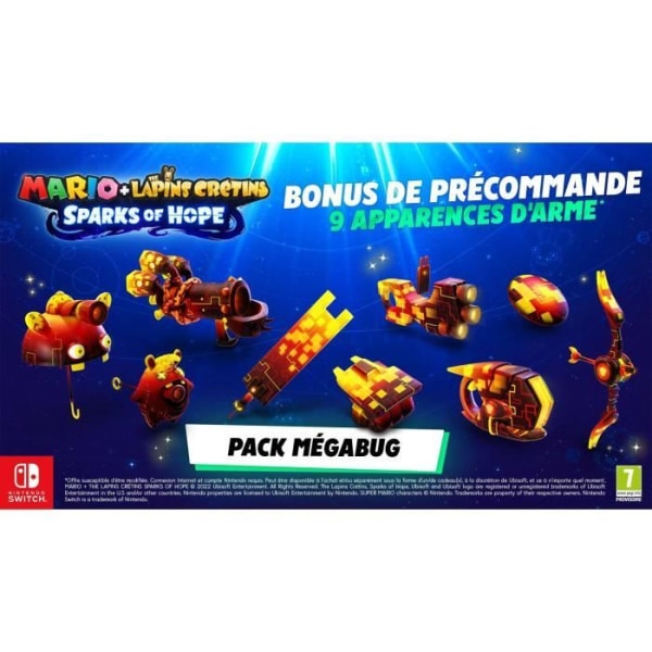 Mario + Rabbids: Sparks Of Hope Game - Gold Edition - Nintendo Switch Vit