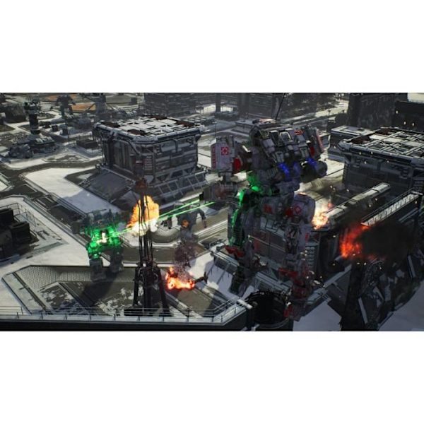 Spel - MechWarrior 5 Mercenaries - PS4 - I låda - Action - 4 spelare Vit