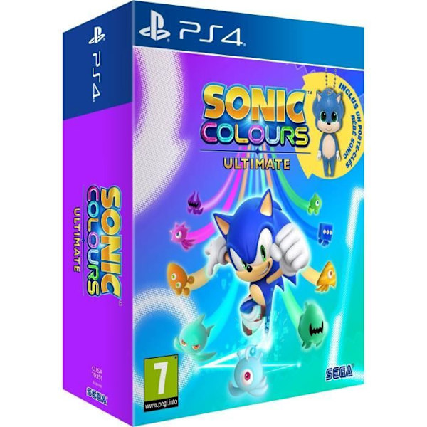 Sonic Colors Ultimate - Day One Edition PS4-spel Vit