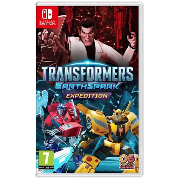 Transformers: Earthspark - Ekspedition - Nintendo Switch-spil