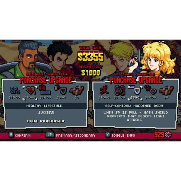 Videospil - Double Dragon - Rise Of The Dragons - Action - PS5 - Local Coop 2 Players Vit