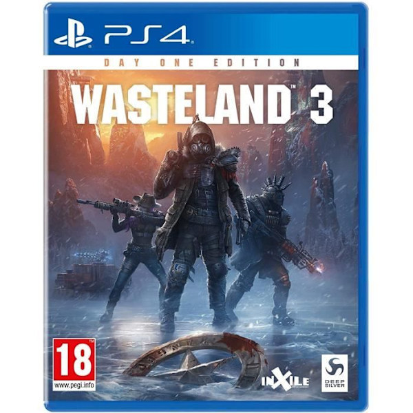Rollespil - InXile Entertainment - Wasteland 3 - PS4 - Day One Edition - 1-2 spillere