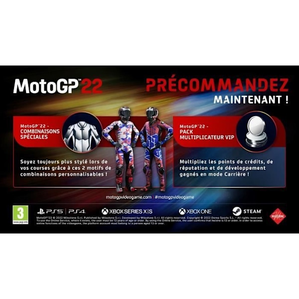 MotoGP 22 Day One Edition Xbox Series X / Xbox One-spil
