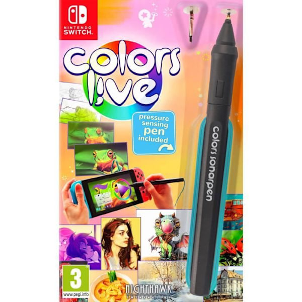 Färger Live (tryckkännande penna ingår) Switch Game
