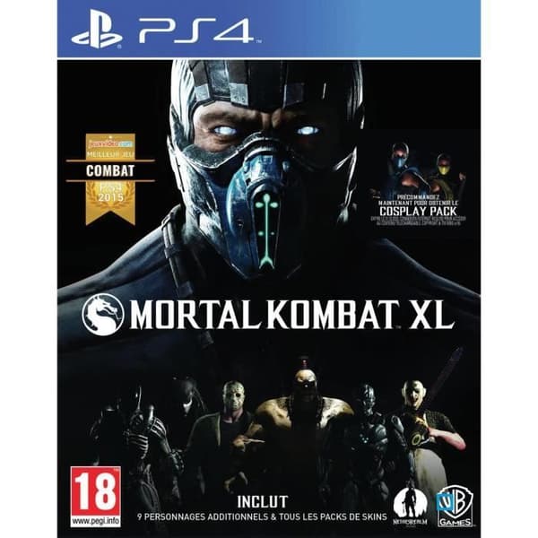 Mortal Kombat XL Complete Edition PS4-spel Vit