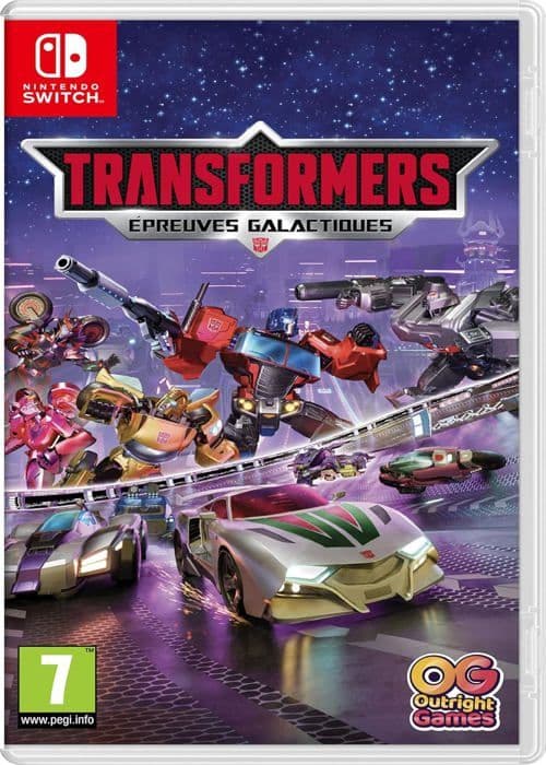 Videopeli - Transformers - Galactic Trials - Nintendo Switch - Tuontiversio - Pelattavissa ranskaksi