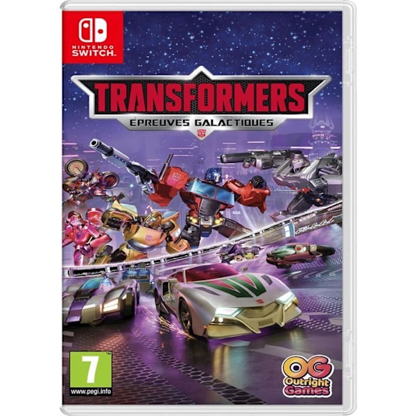 Videospil - Transformers - Galactic Trials - Nintendo Switch - Importversion - Spilbar på Fransk
