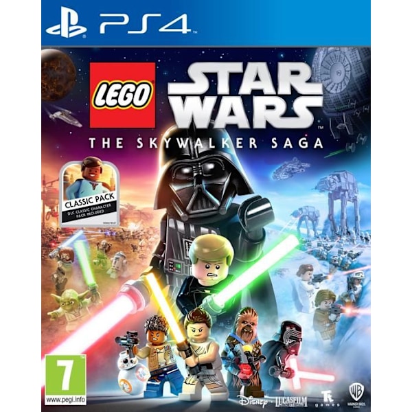 Videopeli - LEGO - Star Wars: The Skywalker - Musta - Alkaen 7 vuodesta - Sekä pojille että tytöille