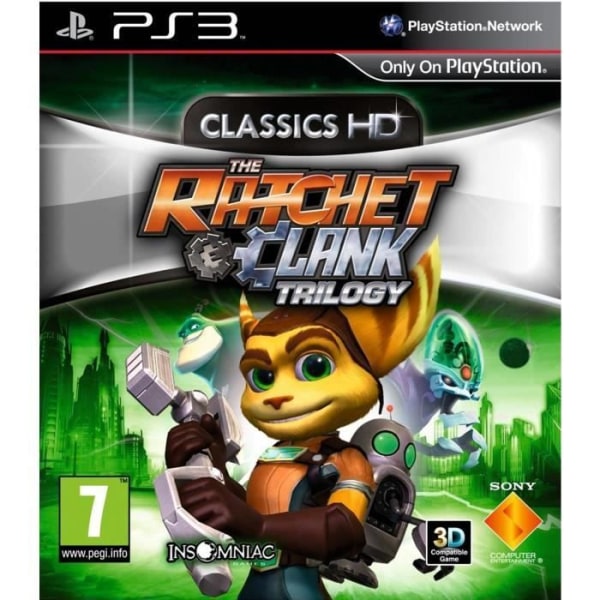 The Ratchet &amp; Clank Trilogy: Classics HD (Playstation 3) [IMPORT till Storbritannien]