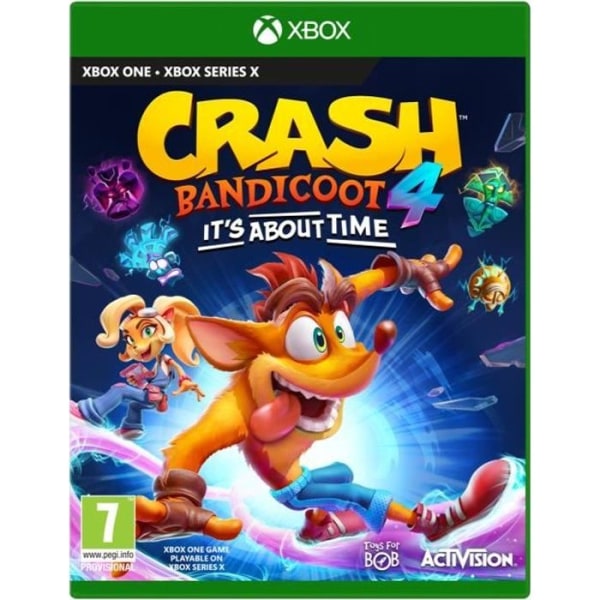 Crash Bandicoot 4 XBOX ONE / XBOX SERIES X Xbox One-spel