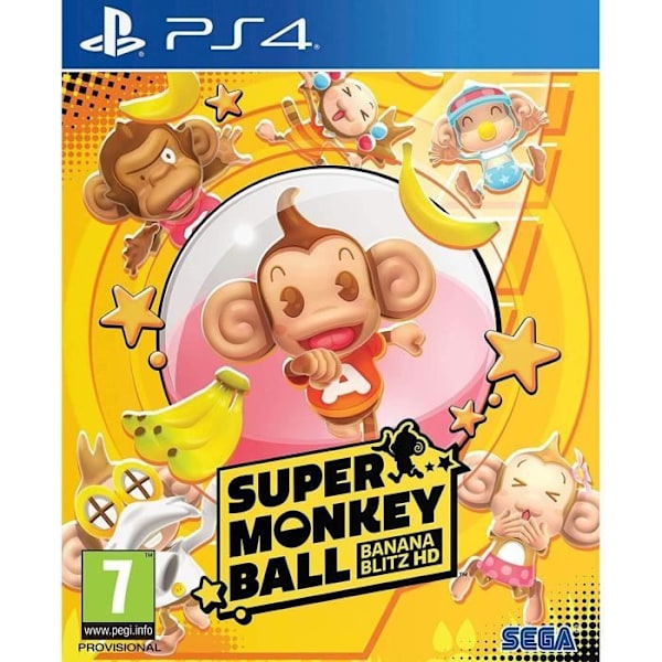 Super Monkey Ball HD Banana Blitz PS4-spil Vit