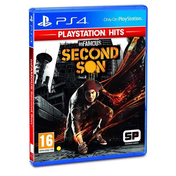 Seikkailupeli - Sony - Infamous Second Son - PS4 - PEGI 18+ - Standardiversio