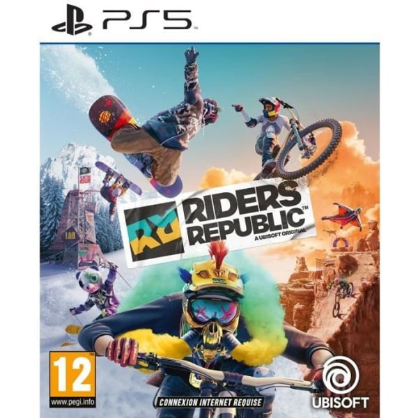 PS5-spel - Ubisoft - Riders Republic - Extremsporter - Onlineläge - PEGI 12+ Blå