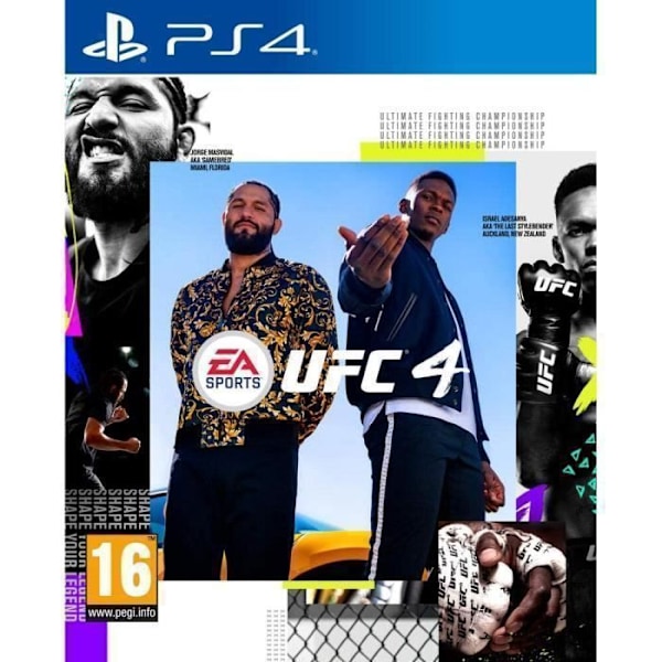 Videopeli - UFC - UFC 4 - PS4 - Urheilu - 1-2 pelaajaa - Tuonti UK