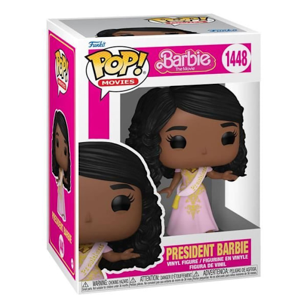 BARBIE POP! ELOKUVA VINYYLIFIGUURI PRESIDENTTI BARBIE 9 CM FUNKO 72638