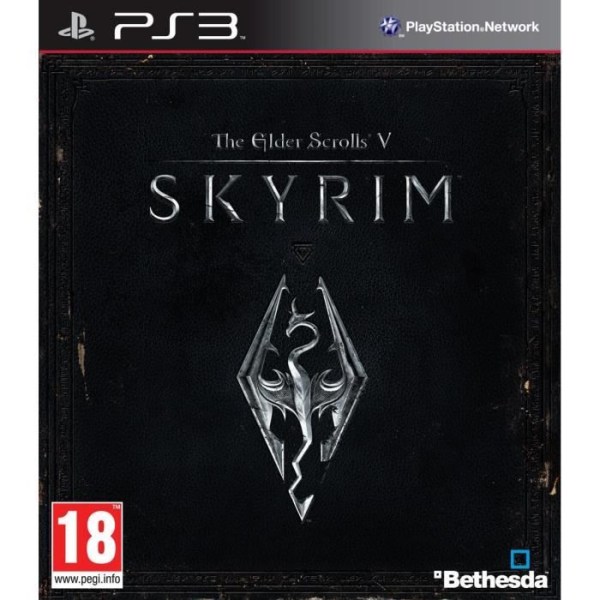 SKYRIM THE ELDER SCROLLS V / PS3-konsolspel