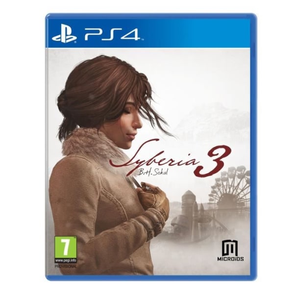 Syberia 3 - Microids - Benjamin Cornu - Publiceringsdatum: 20 april 2017 - ISBN: 978-2-918597-92-4