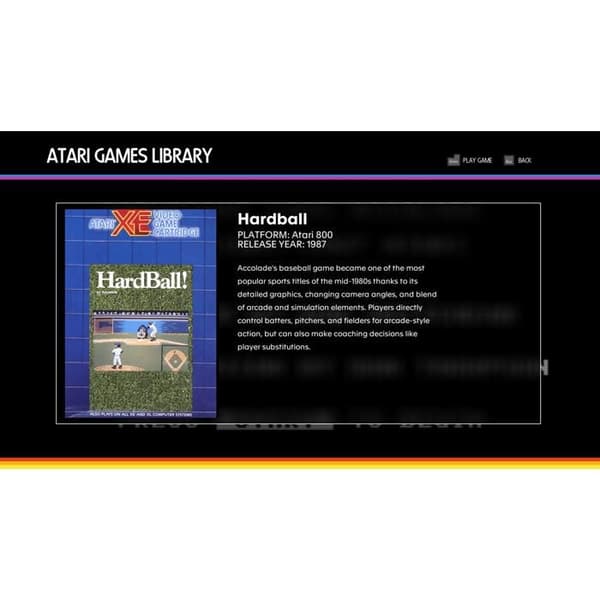 Atari 50: Juhlapäivän Laajennettu Painos PS5