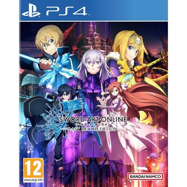 Sword Art Online Last Recollection - PS4-peli Flerfärgad