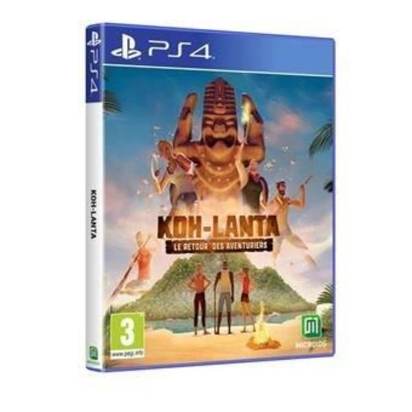 KOH LANTA - Return of the Raiders PS4-spil Flerfarvet