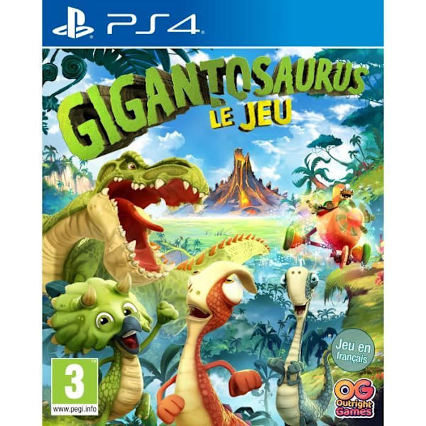 Gigantosaurus Spelet PS4 Vit