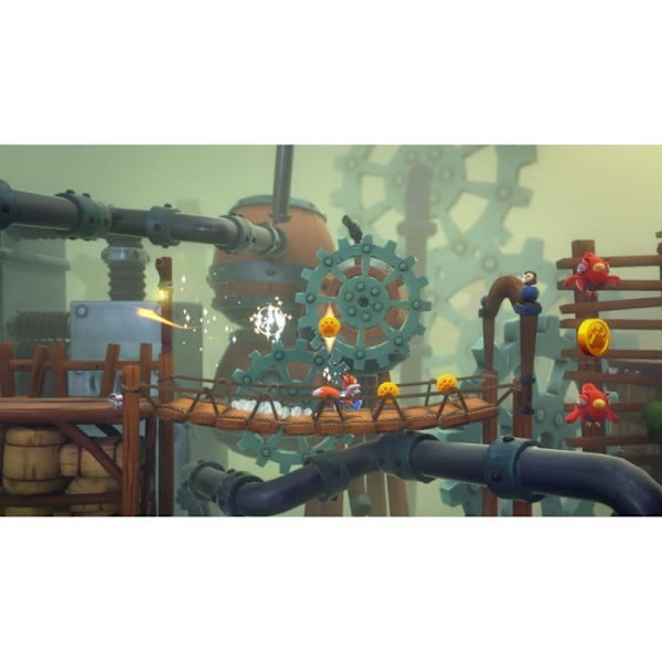 Videopeli - Nintendo - Uusi Super Lucky's Tale - Latauskoodi - 3D-seikkailu - 1-2 pelaajaa