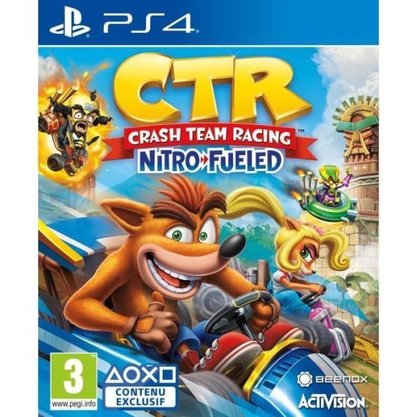 Crash Team Racing Nitro Fueled PS4-spel