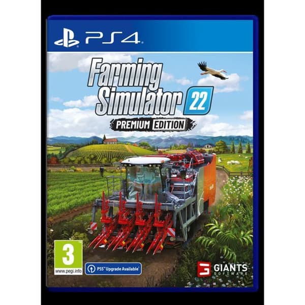 Simulointituki - SONY - Farming Simulator 22 - PS4 - Musta - Lisävaruste