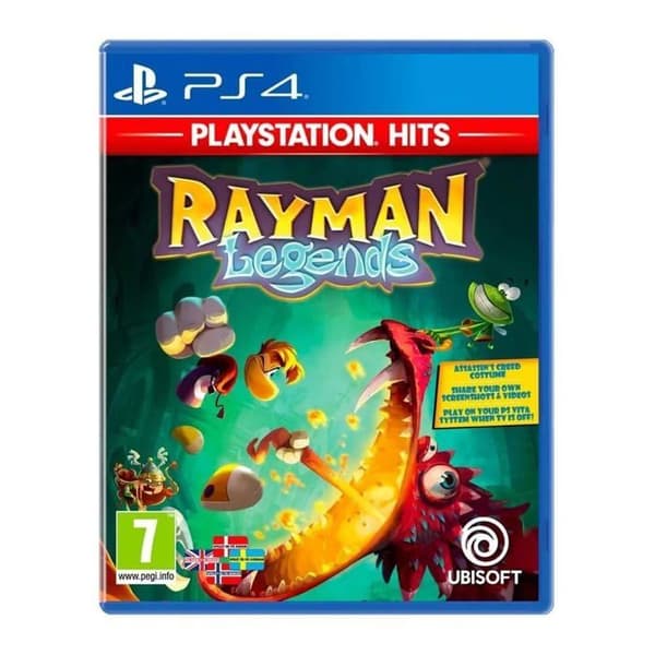Videospil - UBISOFT - Rayman Legends - PlayStation Hits - Platform - Coop 4 spillere - Engelsk