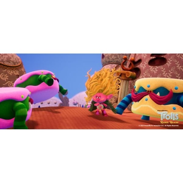 PS4-peli - DreamWorks - Trolls Remix Rescue - Seikkailu - Jopa 4 pelaajaa - Boxed