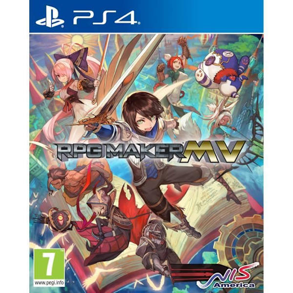 Rollespil - NIS America - RPG Maker MV - PS4 - Online tilstand - ESRB rating 10+ - PEGI 3+ Vit