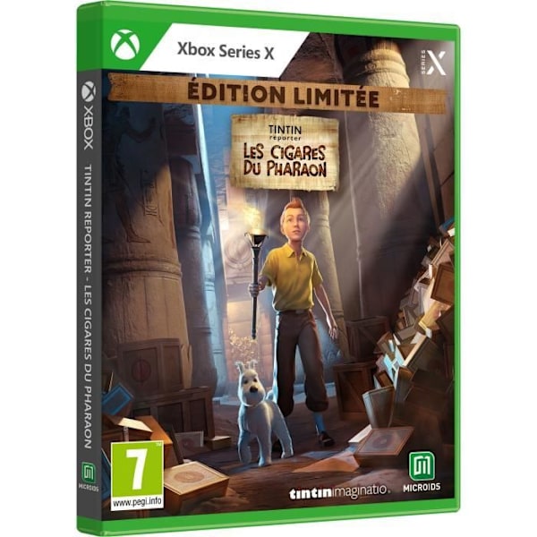 Tintin Reporter - The Cigars of the Pharaoh - Xbox Series X Game - Rajoitettu erä