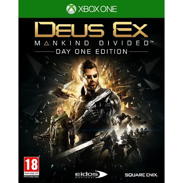 Videospil - DEUS EX - MANKIND DIVIDED - DAG ÉTTEDEL - Rollespil - 18+ - Non VR