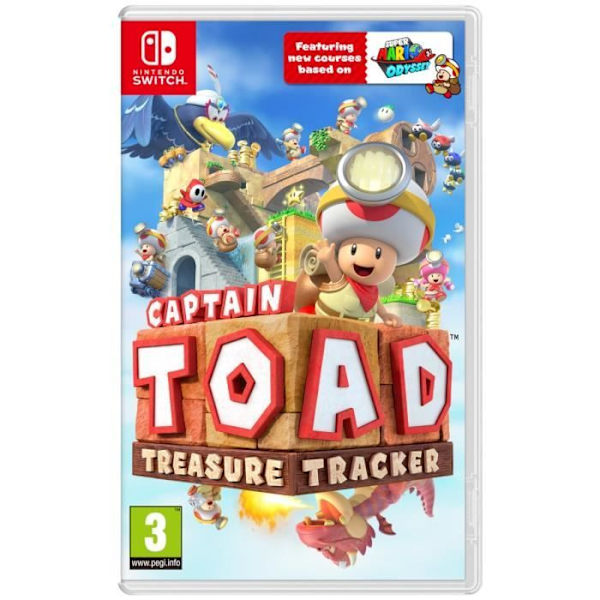 Captain Toad: Treasure Tracker • Nintendo Switch-spel Vit