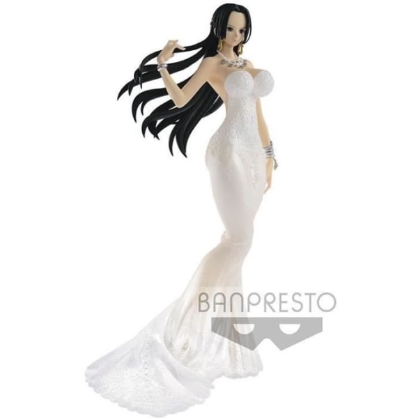 BANPRESTO One Piece Lady Edge Häät: Boa Hancock -hahmo - 25 cm - Aikuinen - Kiina - Sisä One Piece Lady Edge Wedding: Boa Ha