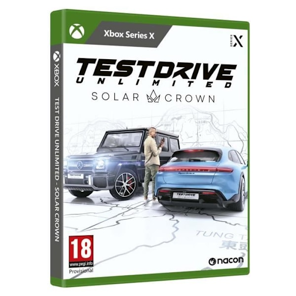 Racerspil - XBOX - Prøvkør ubegrænset solar Crown - Onlinetilstand - PEGI 12+ - Xbox One