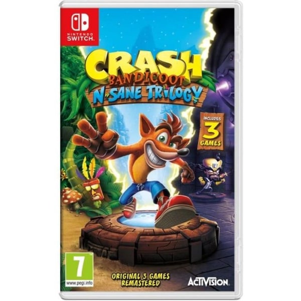 Nintendo Switch-spel - Crash Bandicoot N.Sane Trilogy