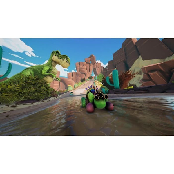 Gigantosaurus Dino Kart Switch-spil Grön