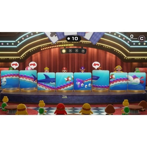 Super Mario Party Jamboree • Nintendo Switch-spil mångfärgad