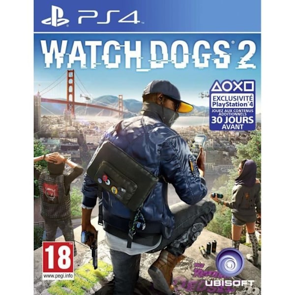 Watch Dogs 2 PS4-spel Vit