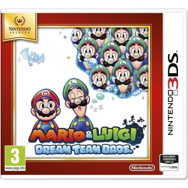 Mario &amp; Luigi Dream Team Bros. Välj 3DS-spel