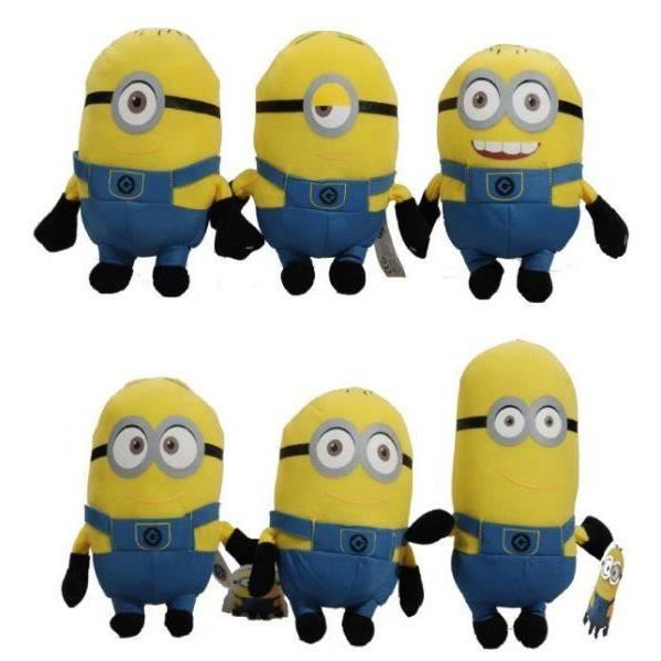 Minions plyschleksak 18 cm - Slumpmässig modell - Baby - Minions - Gul - Blandat - Inredning