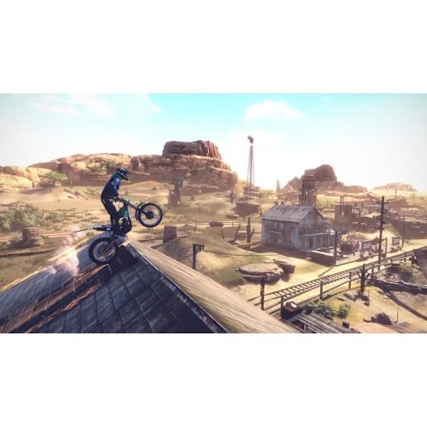 Trials Rising Gold Edition PS4-spel Vit