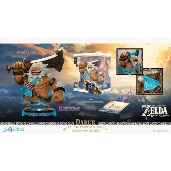 Statyett - FIRST4FIGURES - The Legend of Zelda Breath of the Wild - 30 cm - LED