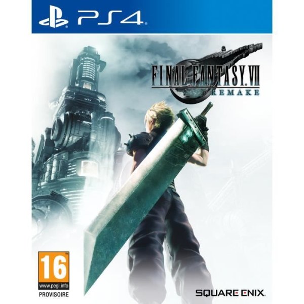 Final Fantasy VII Remake Rollespil - Square Enix - PS4 - Episk historie og intens kamp