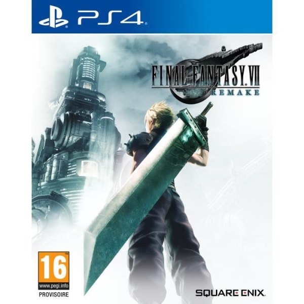Final Fantasy VII Remake -roolipeli - Square Enix - PS4 - Eeppinen tarina ja intensiivinen taistelu