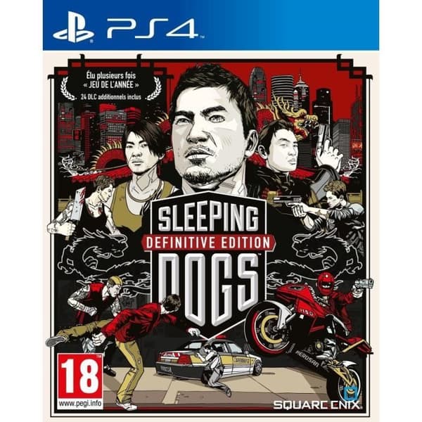 Sleeping Dogs Definitive Edition PS4 -peli Vit